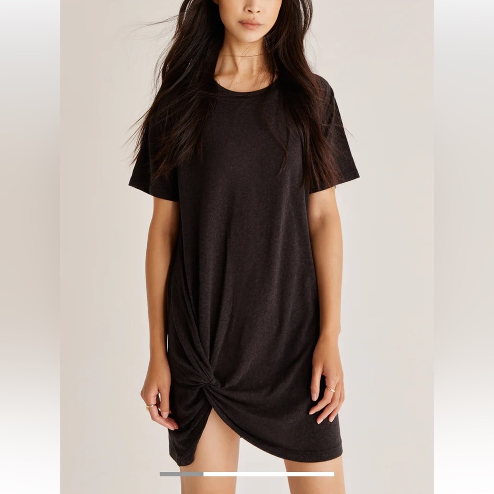 NWT ZSupply Denny Twist T Shirt Mini Dress